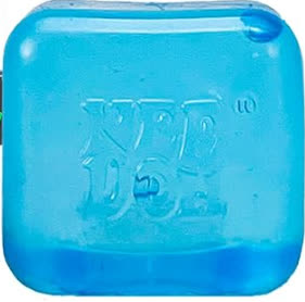 Schylling NeeDoh Nice Ice Baby - Sensory Squeeze Toy - Single Mini Nice Cube in Assorted Colors - Ages 3+ (Pack of 1)